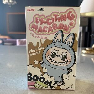 Exciting Macaron Vinyl Face Toy - Green Grape!